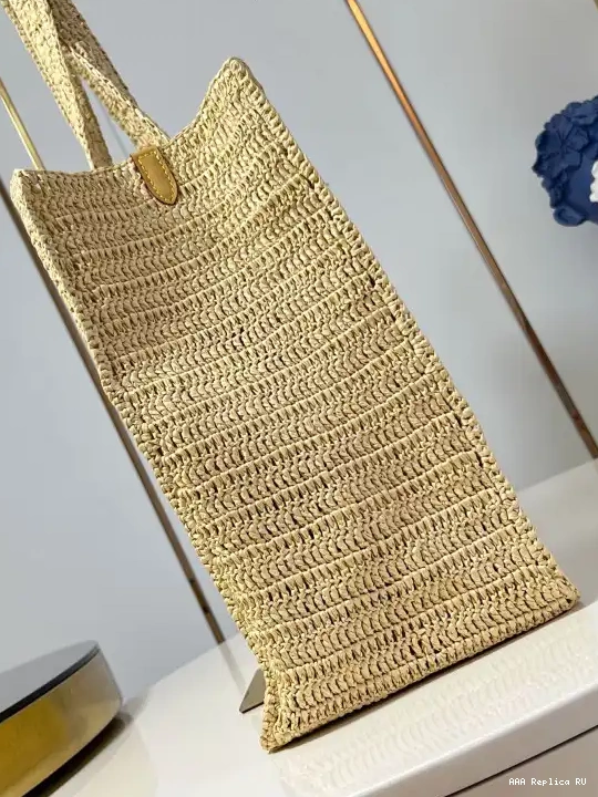 Aaa replica ru VUITTON MM-44*32*17CM LOUIS Shopper Summer Tote 0507